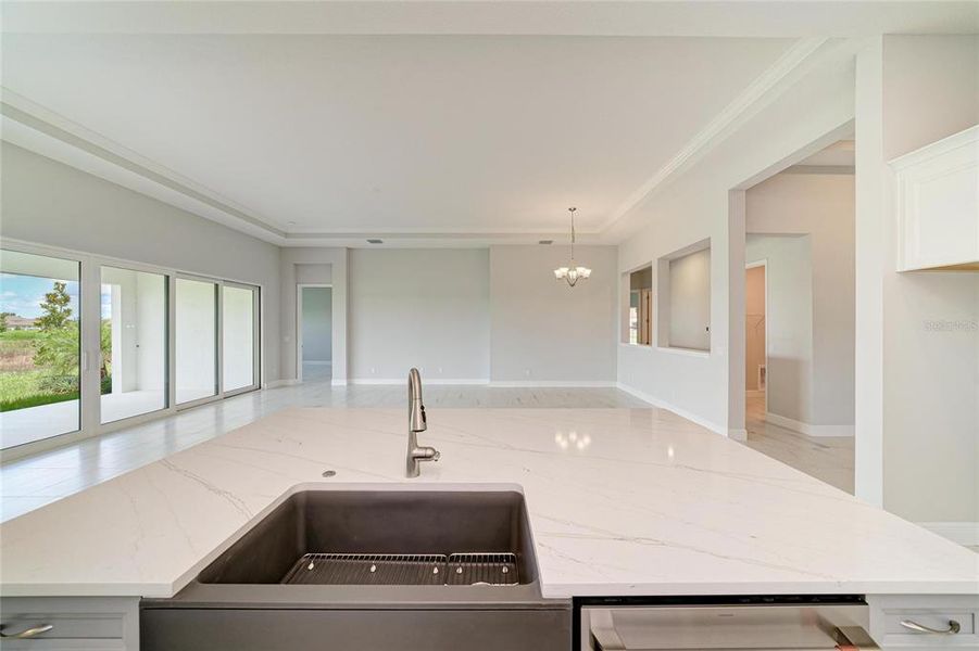 Close-up of interior finishes inside a home in Mirada, San Antonio (Image 16).