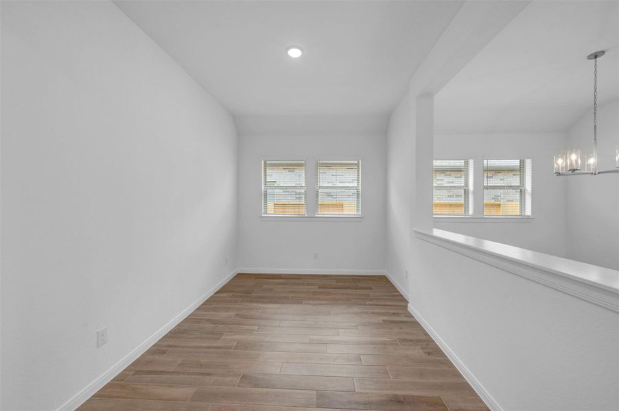 Spacious, unfurnished interior of a new home in Meridiana - Terrace Collection, Manvel (Image 12).