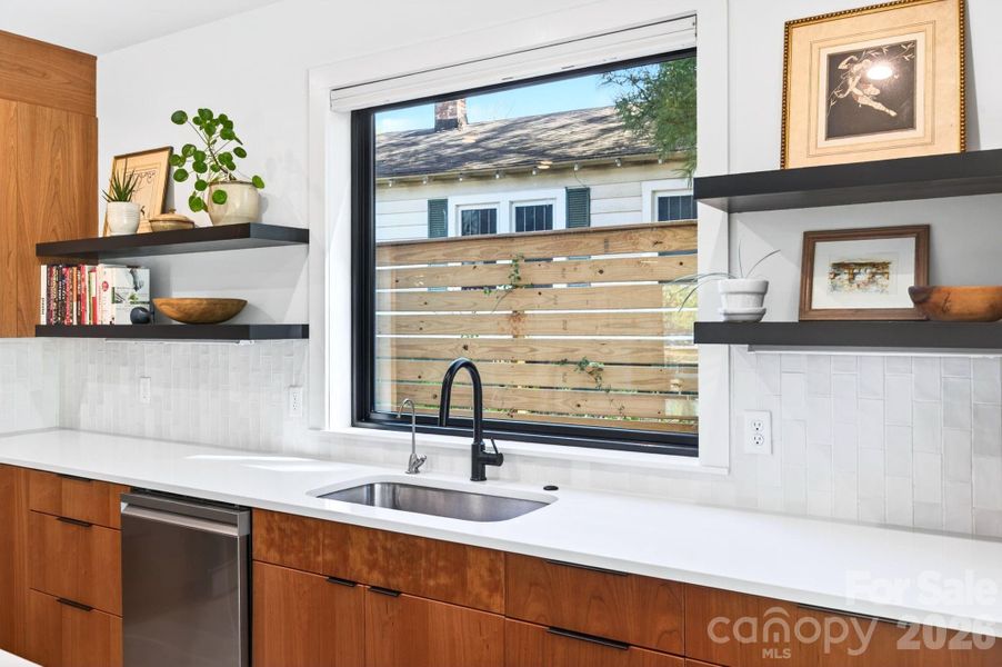 Large Window Over Sink