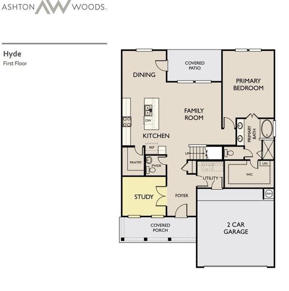Hyde Floorplan 1st Floor Hyde Floorplan 1st Floor