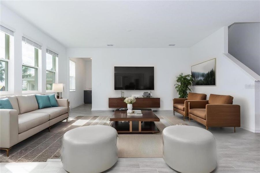 Furnished interior view inside a new home in , Groveland (Image 3).