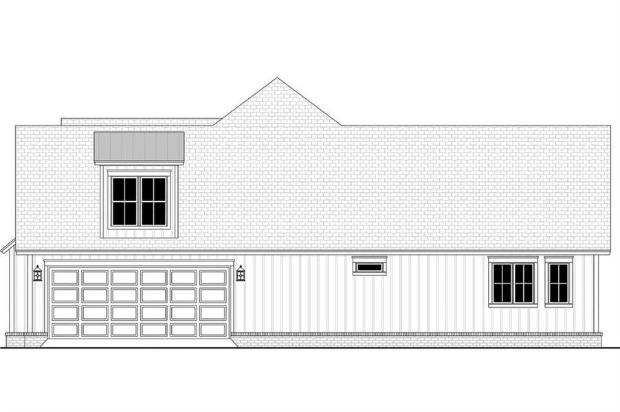 Exterior rendering of this home design in , Jefferson, GA (Image 3).