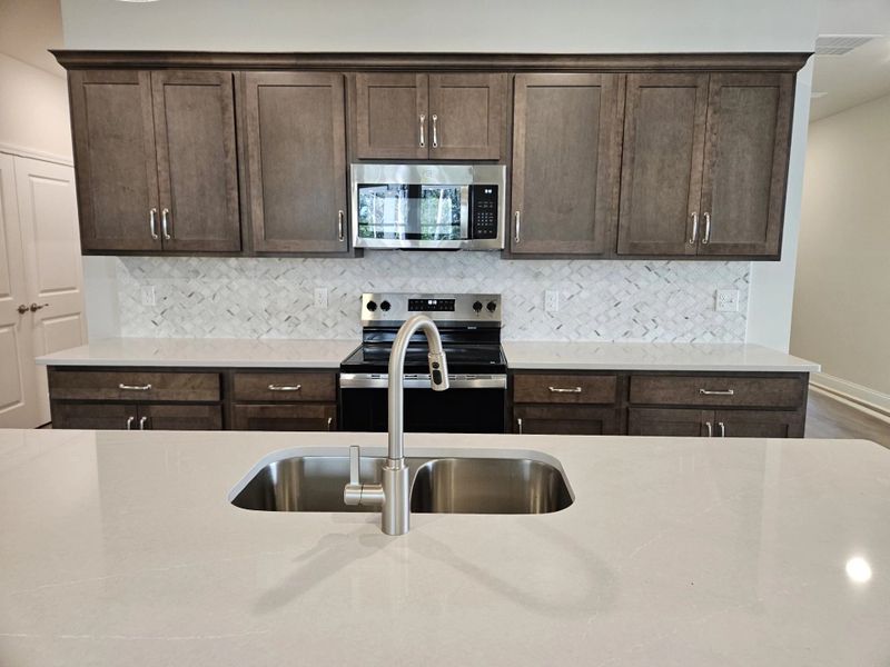Close-up of interior finishes inside a home in Cedars of Cane Ridge | 55+ Community, Antioch (Image 7).
