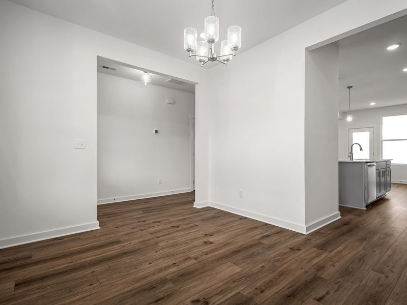 Spacious, unfurnished interior of a new home in Calista Farms, White House (Image 20). Spacious, unfurnished interior of a new home in Calista Farms, White House (Image 20).