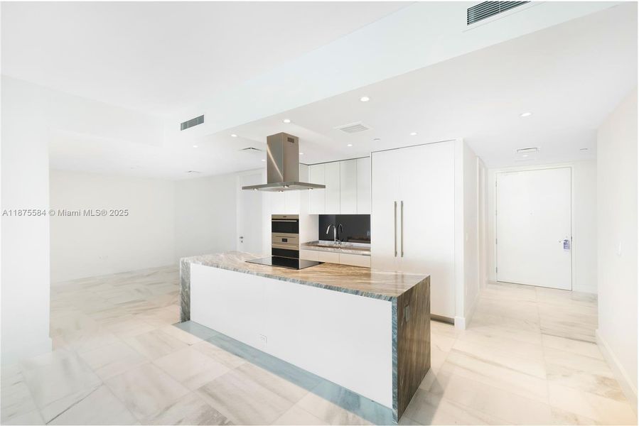 Furnished interior view inside a new home in , Miami (Image 12).