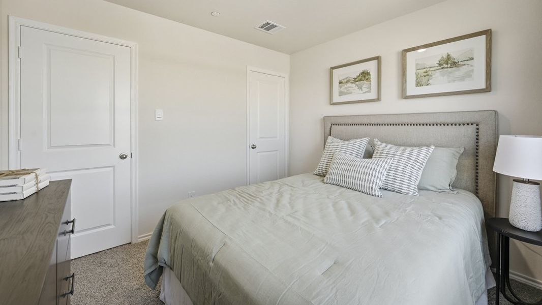 Representative furnished interior of a home built from the Justice by D.R. Horton in Arbor Trails South, Princeton (Image 25).