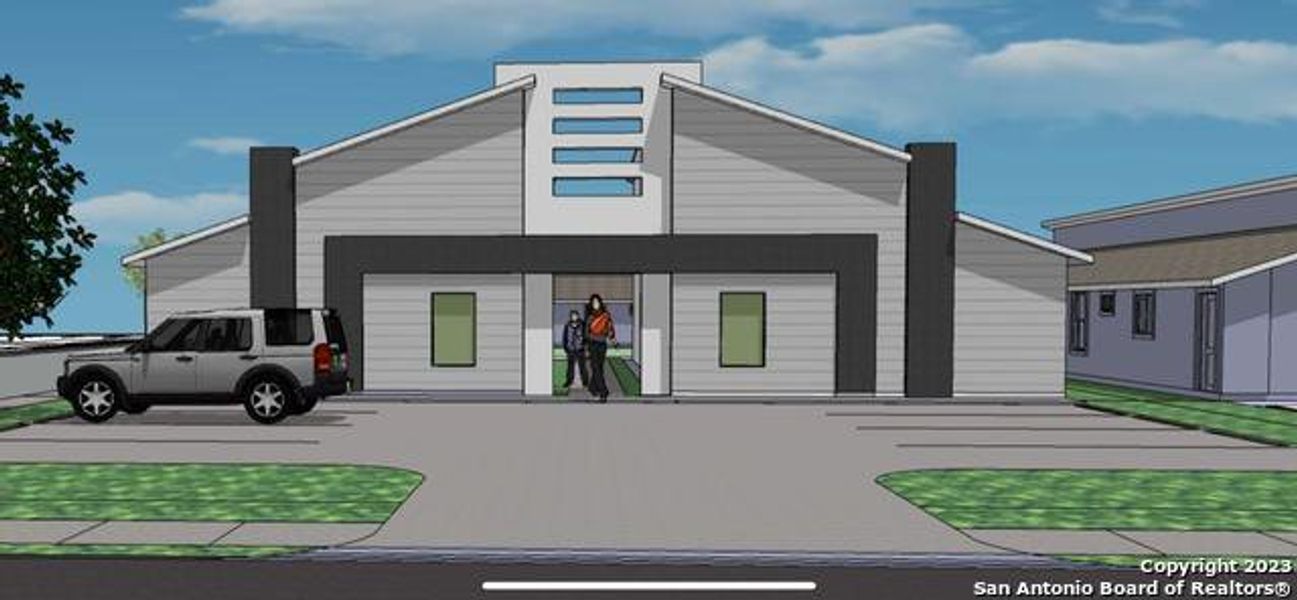 Front exterior of a new home in , Weslaco, TX, highlighting curb appeal (Image 4).