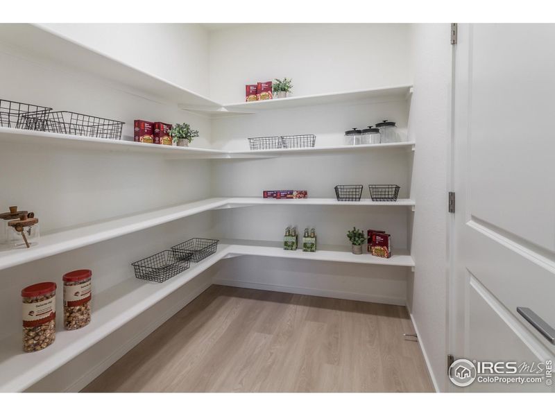 Spacious Pantry - PHOTO FROM PREVIOUSLY BUILT HOME