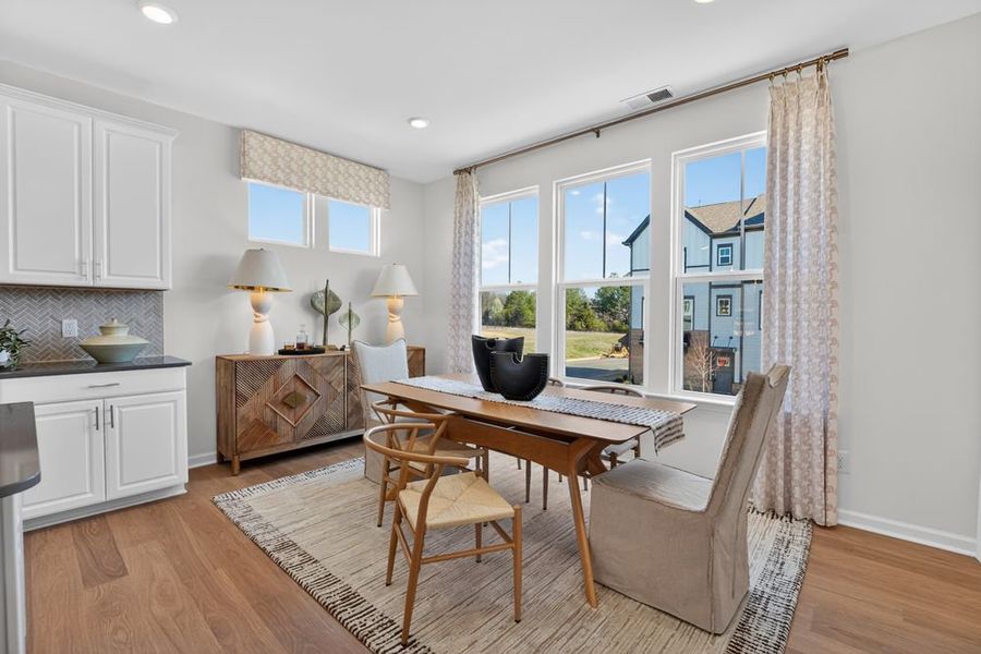 Furnished interior view inside a new home in Indian Trail Townhomes, Indian Trail (Image 14).