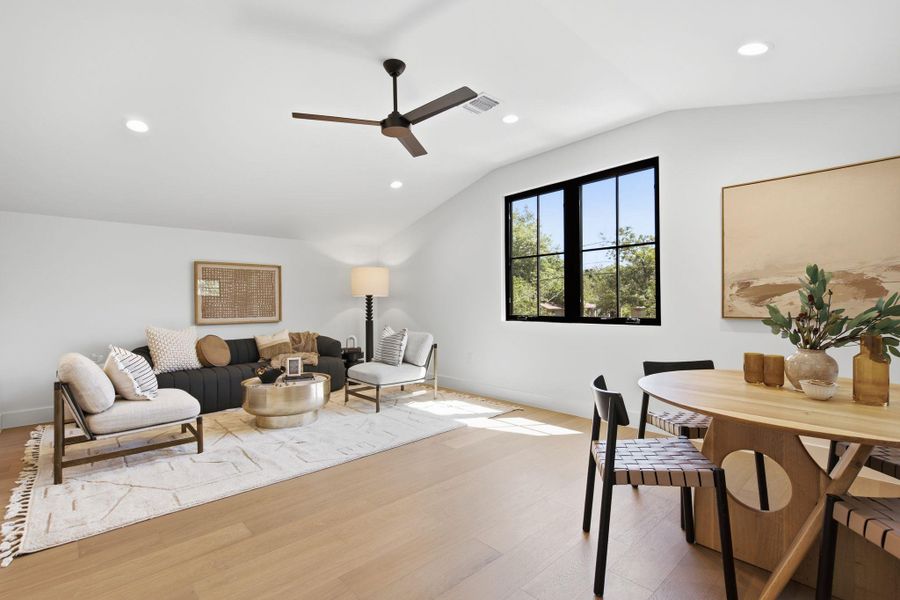 Furnished interior view inside a new home in , Austin (Image 30). Furnished interior view inside a new home in , Austin (Image 30).