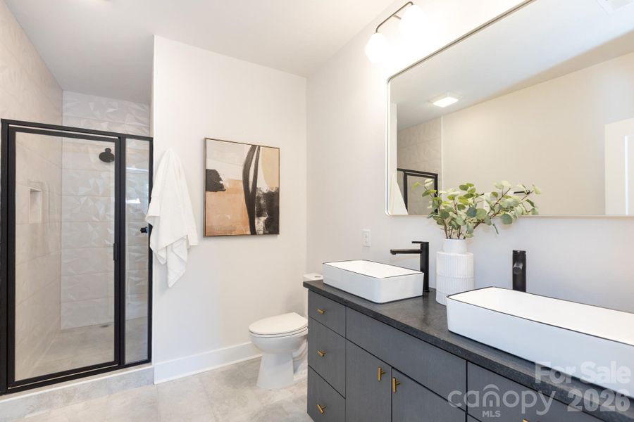 Furnished interior view inside a new home in , Charlotte (Image 30).