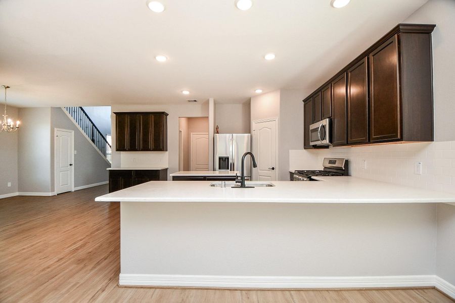 Furnished interior view inside a new home in , Tomball (Image 12). Furnished interior view inside a new home in , Tomball (Image 12).