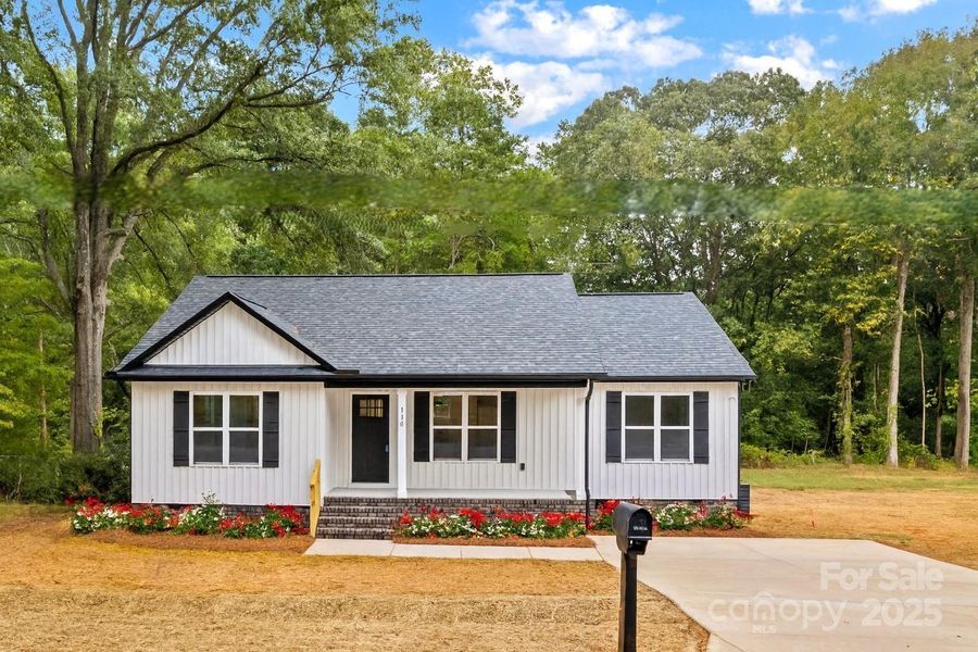 Gorgeous one story new home on one acre.