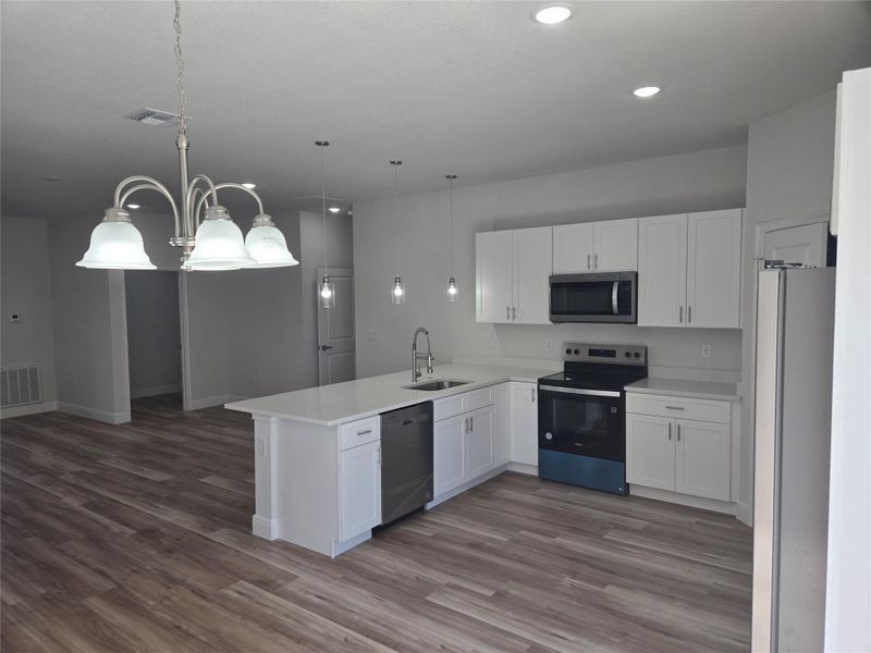 Furnished interior view inside a new home in , Ocala (Image 17).