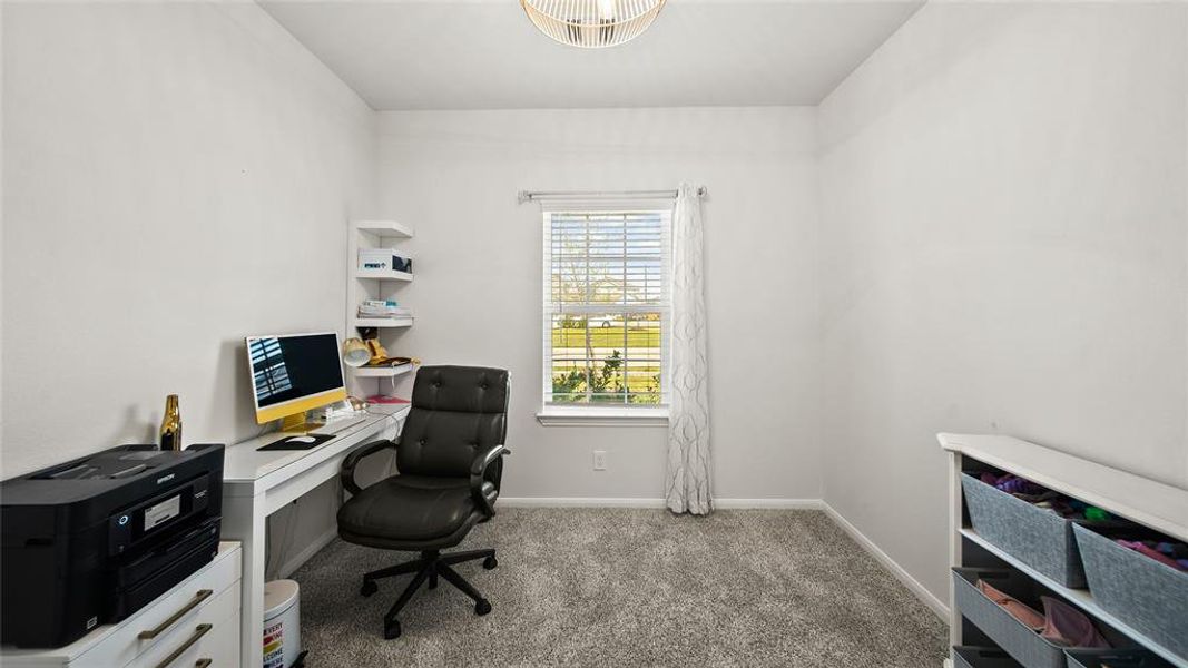 Bedroom #2 by front door.