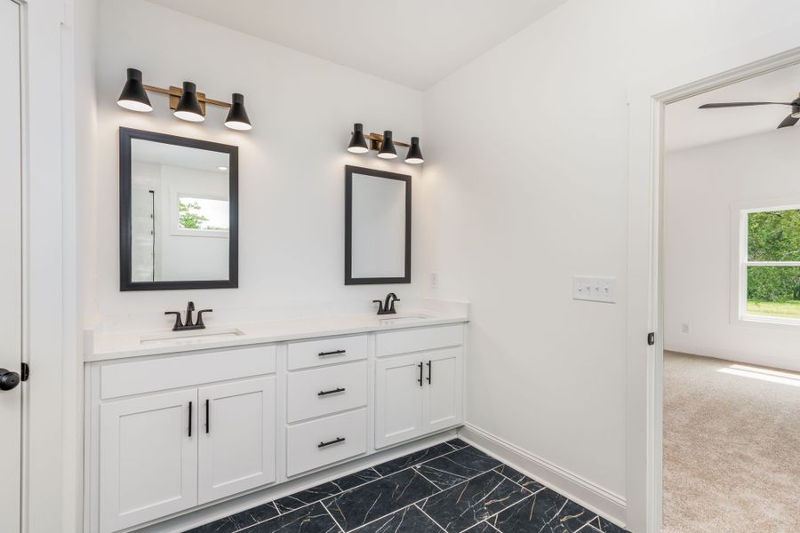 Furnished interior view inside a new home in The Reserve at Reidsboro, Williamson (Image 17).