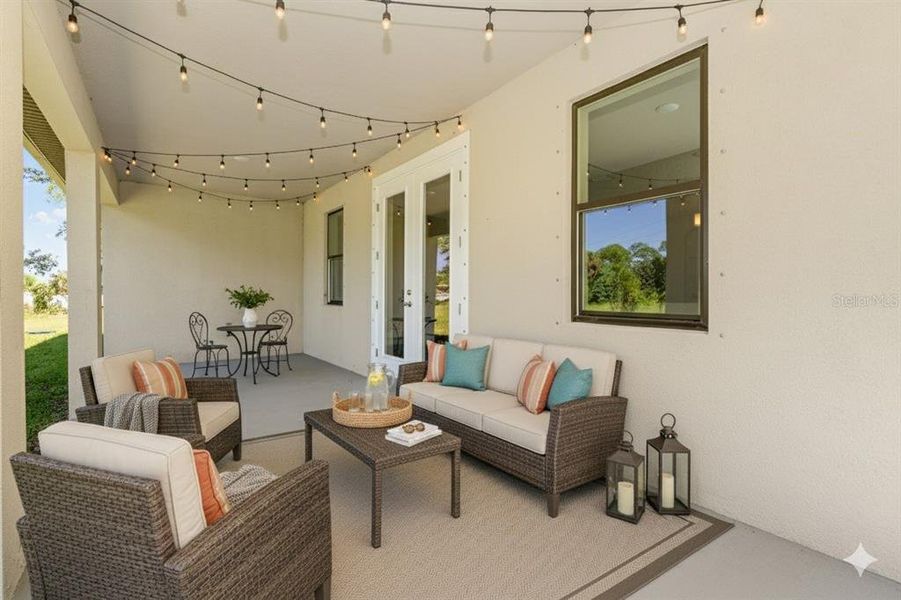 Exterior details and patio area of a home in , Palm Bay (Image 29). Exterior details and patio area of a home in , Palm Bay (Image 29).