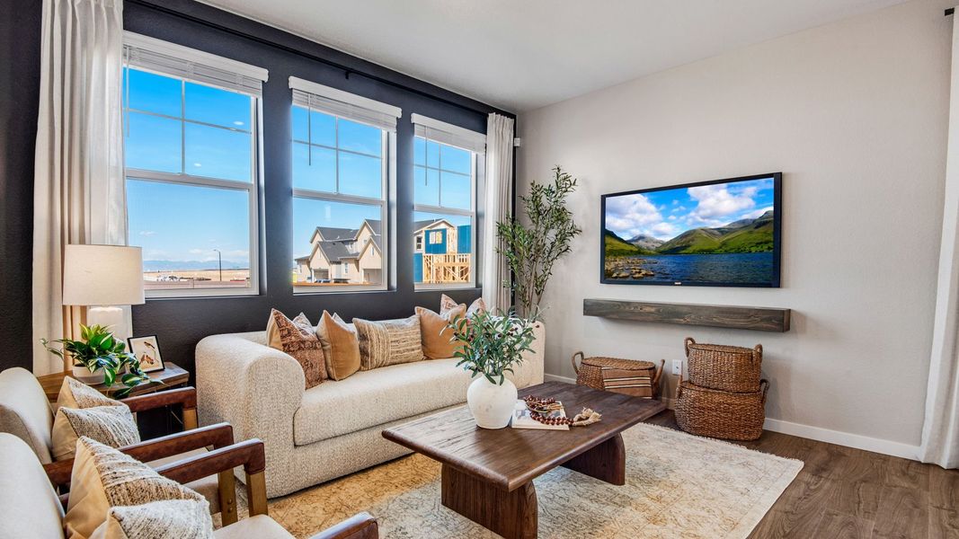 Furnished interior view inside a new home in Sky Ranch, Watkins (Image 5).