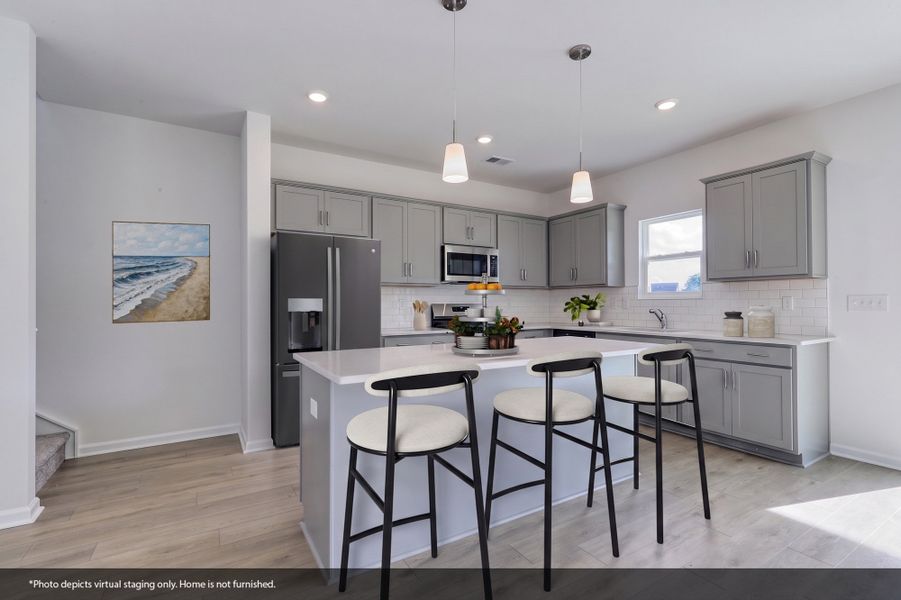Furnished interior view inside a new home in Garden Grove, Conway (Image 6).