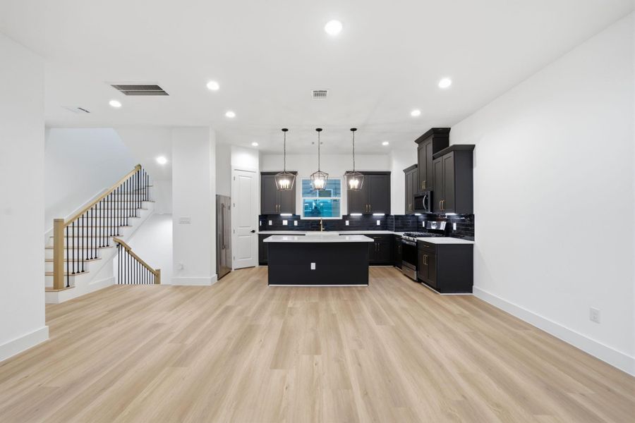 Furnished interior view inside a new home in , Houston (Image 14).