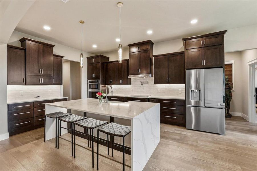 Furnished interior view inside a new home in , Denison (Image 9). Furnished interior view inside a new home in , Denison (Image 9).