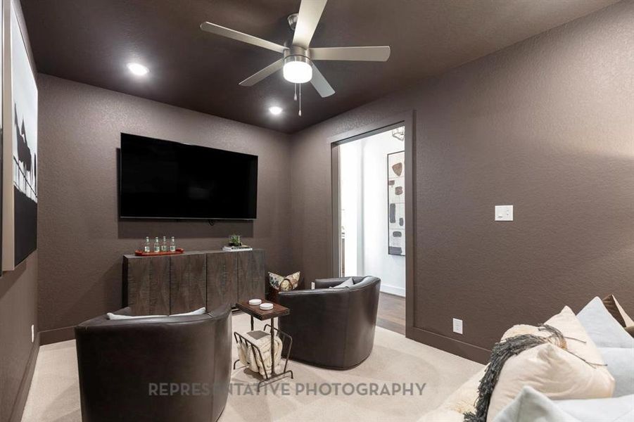 Furnished interior view inside a new home in Treeline, Justin (Image 8).