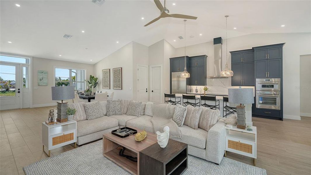Furnished interior view inside a new home in , Bradenton (Image 23).
