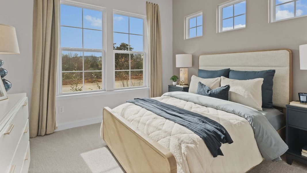 The Brockton Plan by DRB homes in Pineville, NC - Bedroom 1 The Brockton Plan by DRB homes in Pineville, NC - Bedroom 1