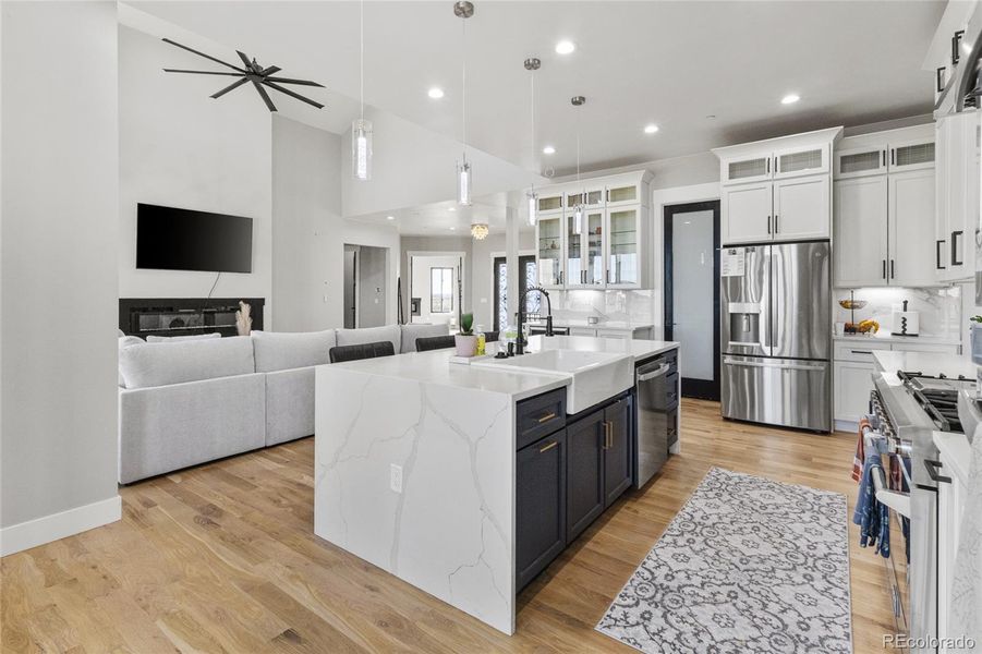 Furnished interior view inside a new home in , Brighton (Image 5). Furnished interior view inside a new home in , Brighton (Image 5).