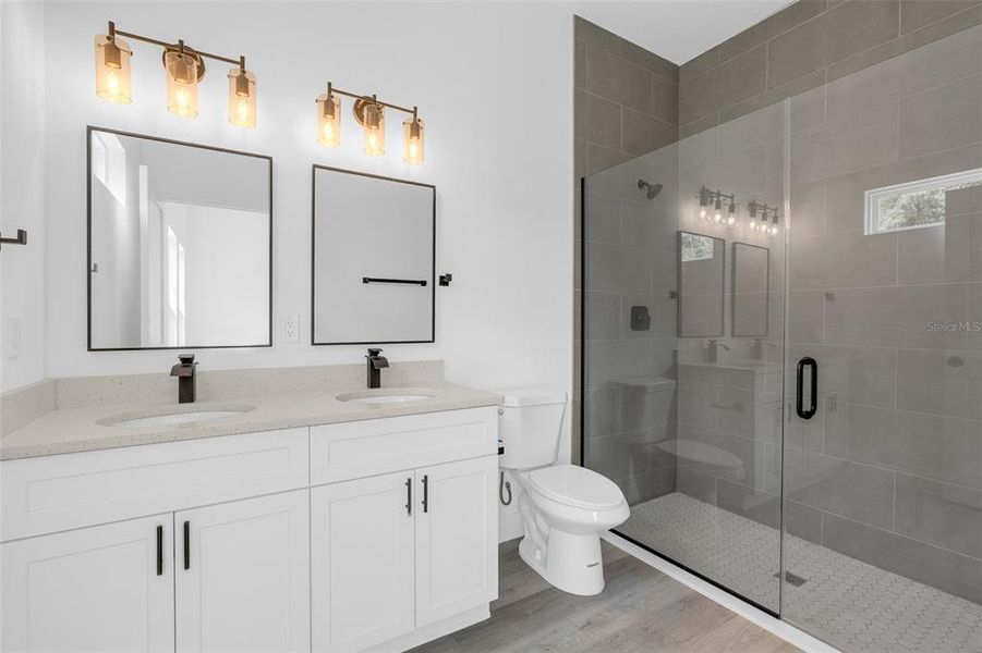 Furnished interior view inside a new home in , Ocala (Image 6).