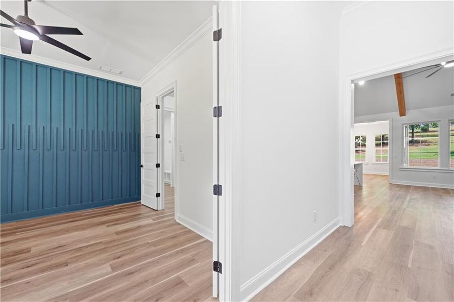Spacious, unfurnished interior of a new home in , Commerce (Image 34). Spacious, unfurnished interior of a new home in , Commerce (Image 34).