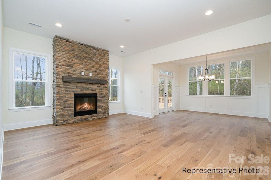 Spacious, unfurnished interior of a new home in Edmunds Farm, Clover (Image 19). Spacious, unfurnished interior of a new home in Edmunds Farm, Clover (Image 19).