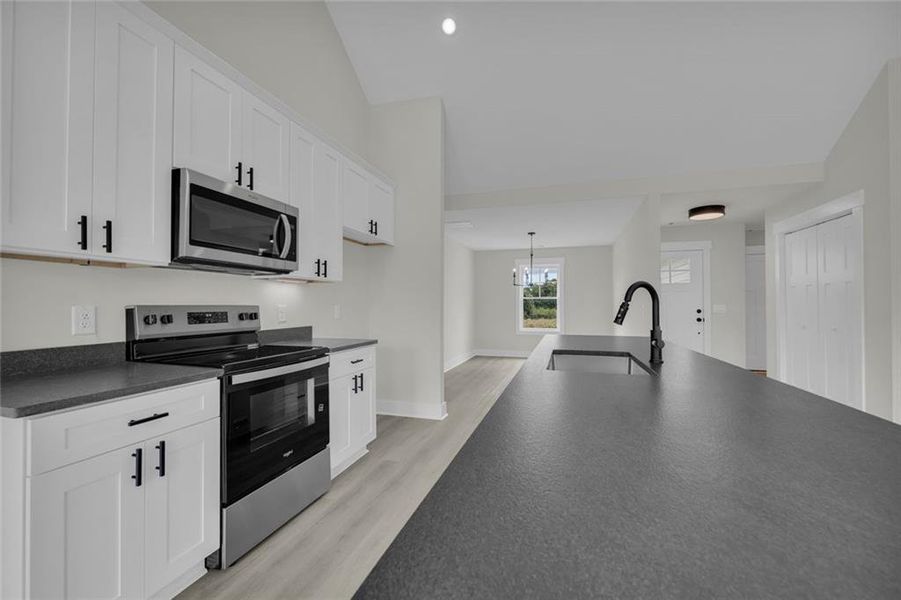 Furnished interior view inside a new home in , Toccoa (Image 6).