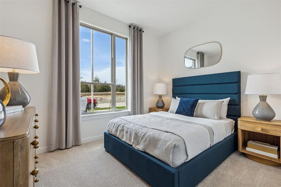 Furnished interior view inside a new home in Painted Tree, McKinney (Image 25). Furnished interior view inside a new home in Painted Tree, McKinney (Image 25).