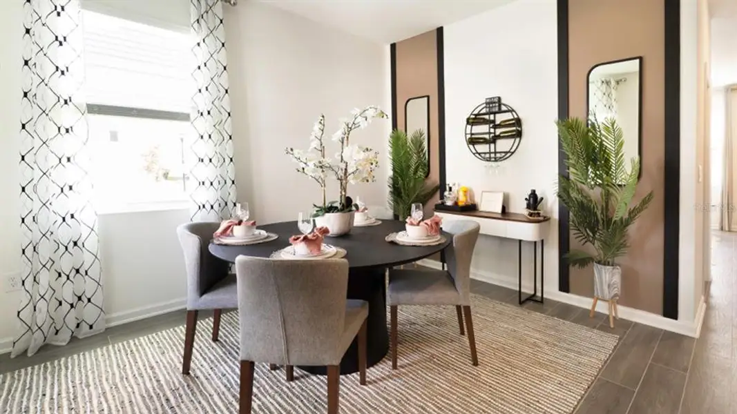 Furnished interior view inside a new home in , Apopka (Image 4).
