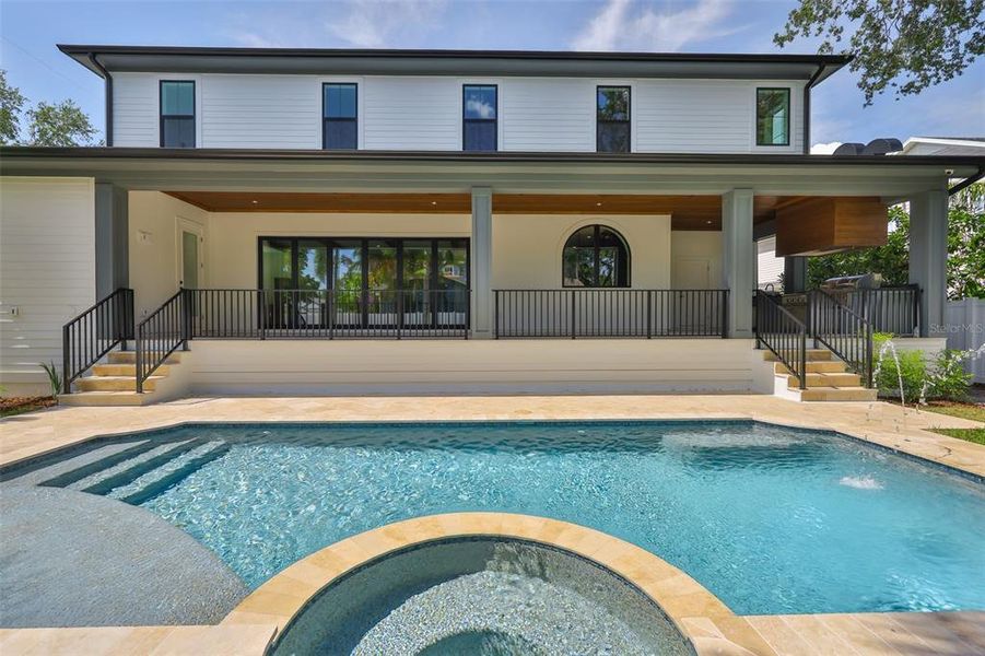 Furnished interior view inside a new home in , Tampa (Image 37).