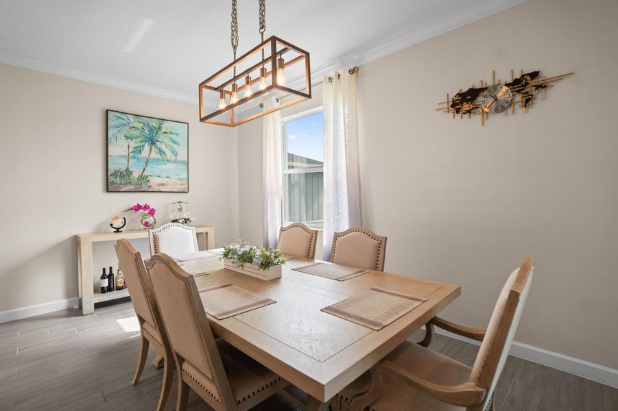 Furnished interior view inside a new home in , Loxahatchee (Image 27).