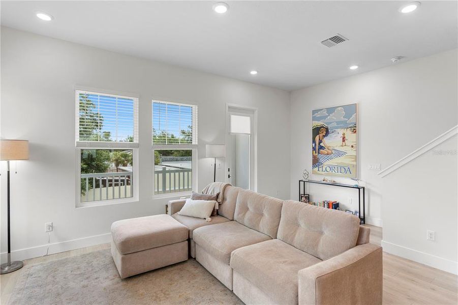 Furnished interior view inside a new home in , St. Petersburg (Image 29).