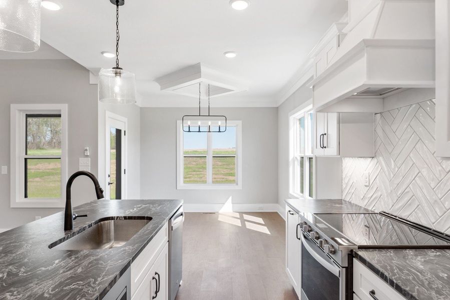 Furnished interior view inside a new home in Whisper Hill, Wendell (Image 38).