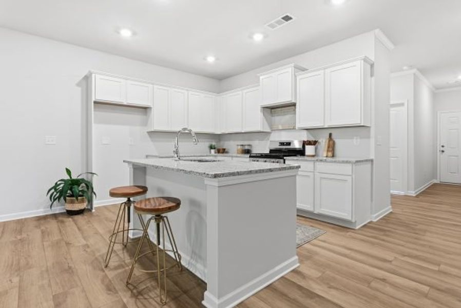 Representative furnished interior of a home built from the Orchard by Piedmont Residential in Villages at Cedar Hill, Dallas (Image 34).