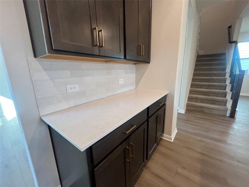 Furnished interior view inside a new home in The Cottages at Lariat, Liberty Hill (Image 5).