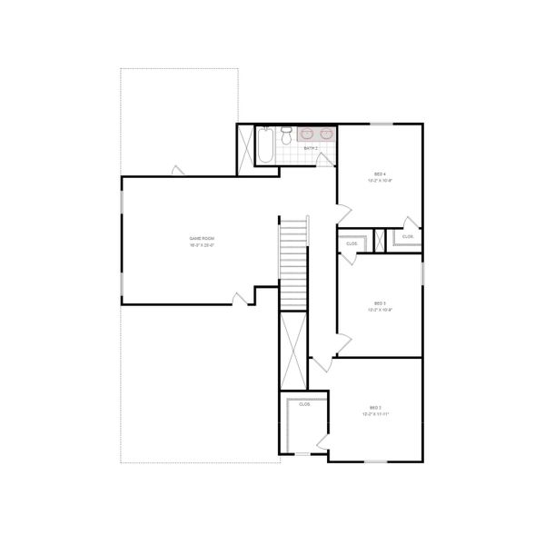 W/S #73611 / BG #3: 2nd Floor