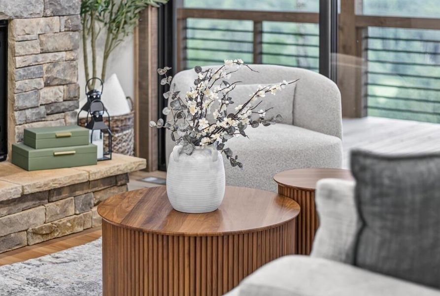 Close-up of interior finishes inside a home in , Blue Ridge (Image 21).