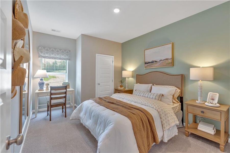 Furnished interior view inside a new home in , Rockmart (Image 11).