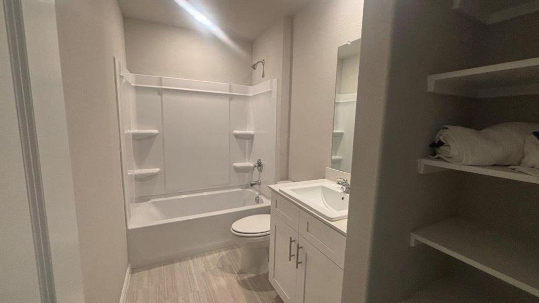 Furnished interior view inside a new home in Highlands at Chapel Creek, Fort Worth (Image 7).