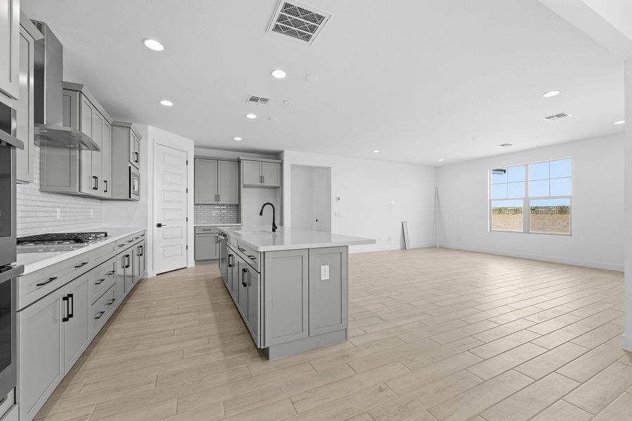 Furnished interior view inside a new home in Combs Ranch, San Tan Valley (Image 9).