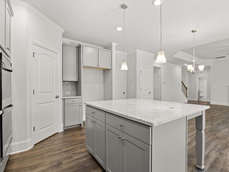 Furnished interior view inside a new home in Tributary Village, Douglasville (Image 6).