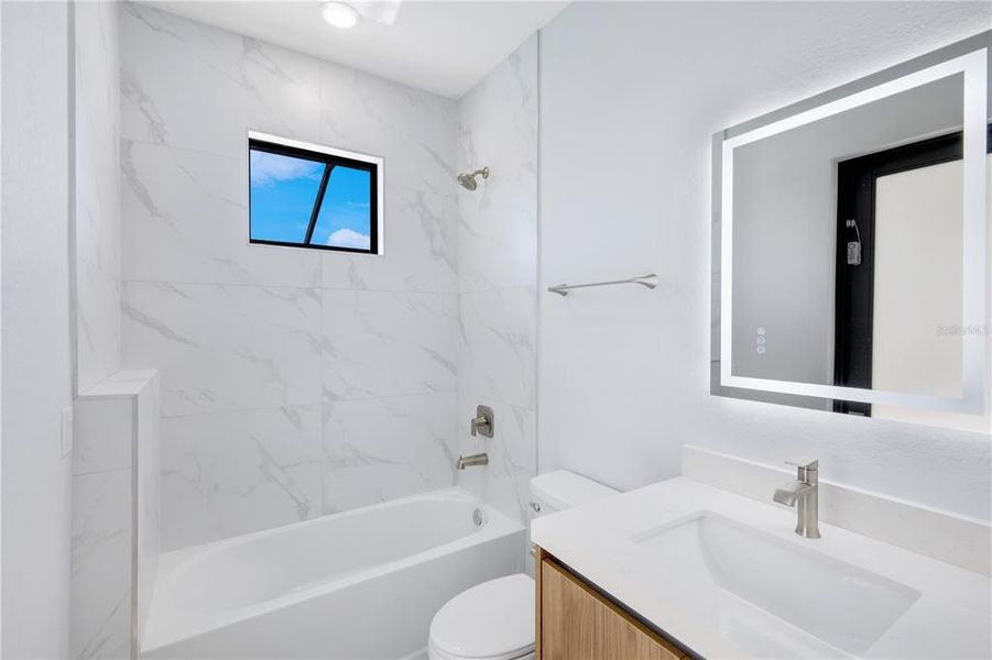 Furnished interior view inside a new home in , Port Charlotte (Image 9). Furnished interior view inside a new home in , Port Charlotte (Image 9).