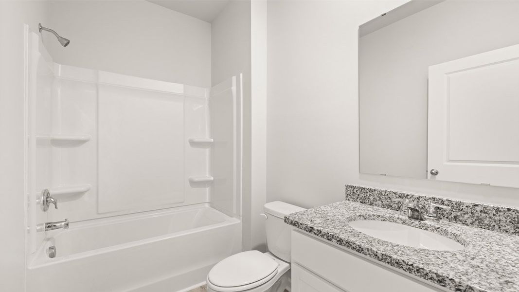 Furnished interior view inside a new home in Highland Hills, Graniteville (Image 11).