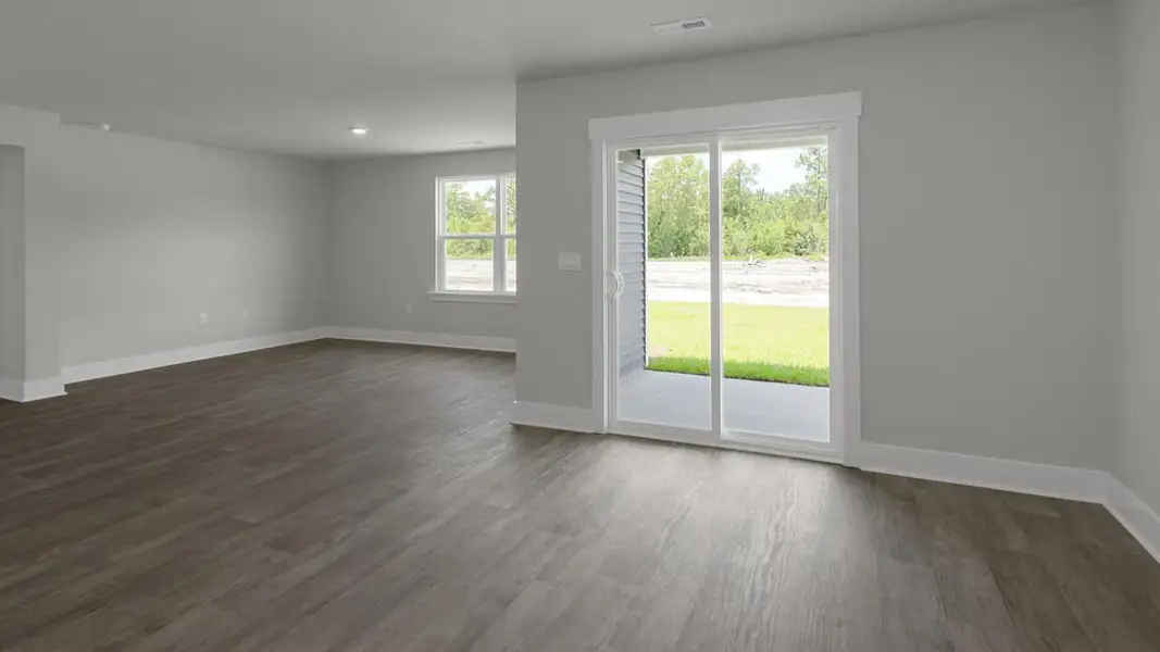 Representative unfurnished interior of a home built from the Cali by D.R. Horton in Brookside, Richlands (Image 12).